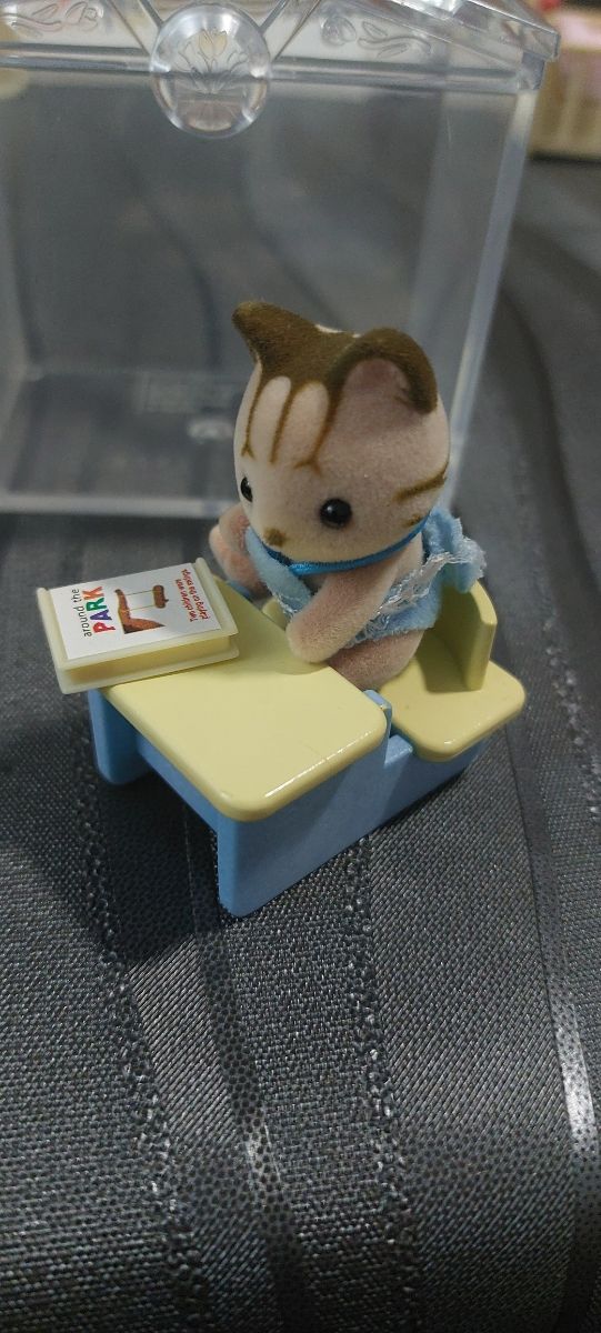 Sylvanians Families trona escolar