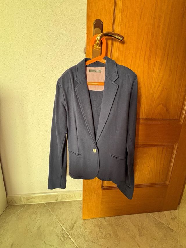 Americana azul marina