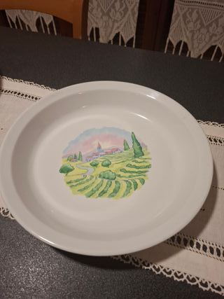 Spaghettiera Porcellana Rosengarten Made in Italy