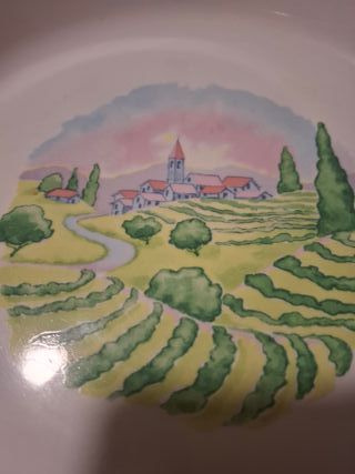 Spaghettiera Porcellana Rosengarten Made in Italy