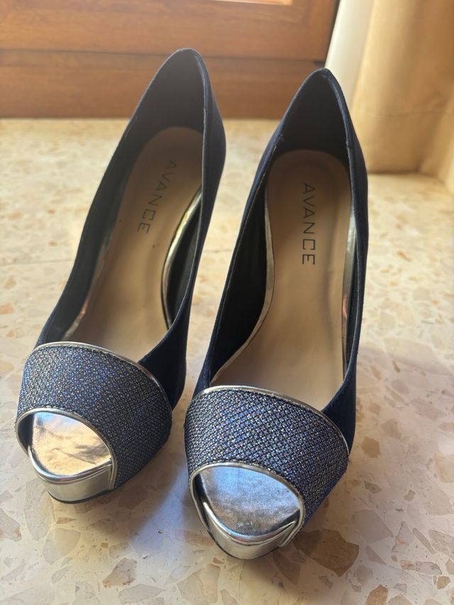 Zapatos tacon menbur