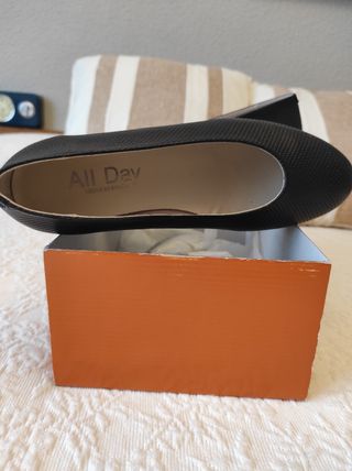 Zapatos Negros Mujer de Piel