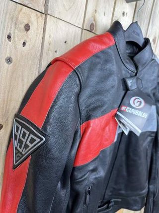 CHAQUETA T-M DE MOTO GARIBALDI MUJER NEGRA 