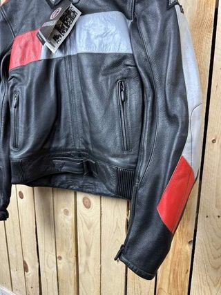 CHAQUETA T-M DE MOTO GARIBALDI MUJER NEGRA 