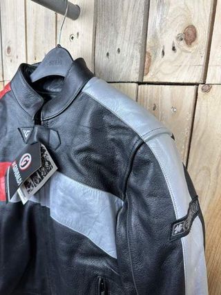 CHAQUETA T-M DE MOTO GARIBALDI MUJER NEGRA 