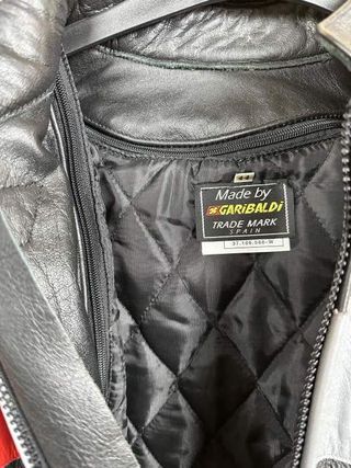 CHAQUETA T-M DE MOTO GARIBALDI MUJER NEGRA 