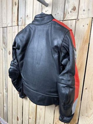 CHAQUETA T-M DE MOTO GARIBALDI MUJER NEGRA 