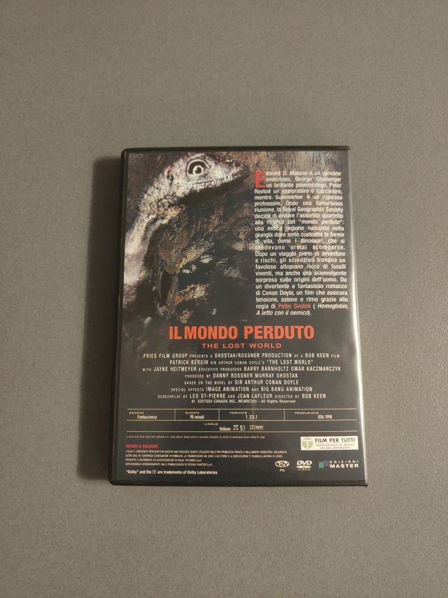 Dvd Il mondo perduto 