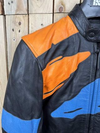 CHAQUETA "M" DE MOTO GARIBALDI 1 NEGRA