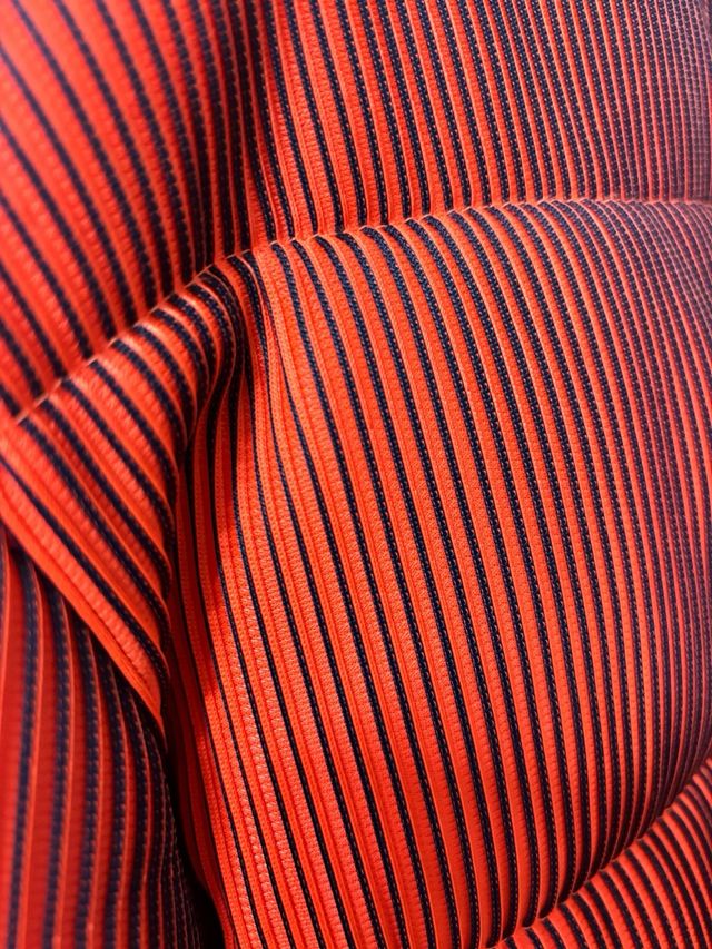 Abrigo naranja/morado