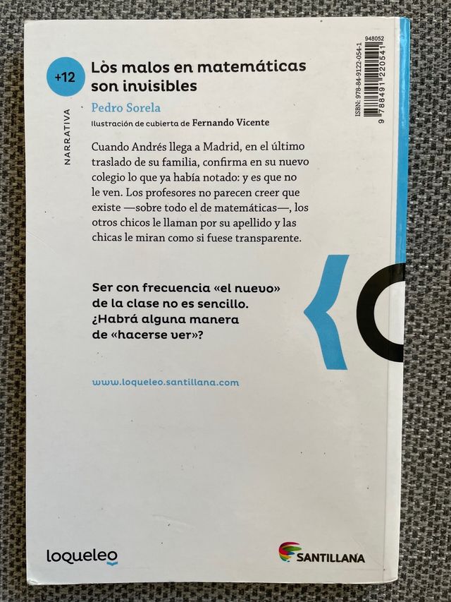 Libro: Los malos en matemáticas son invisibles