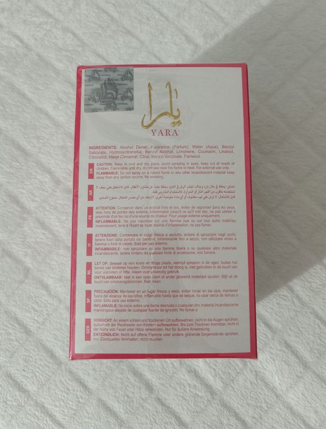 Lattafa. Doces Yara. 100ml. Selado