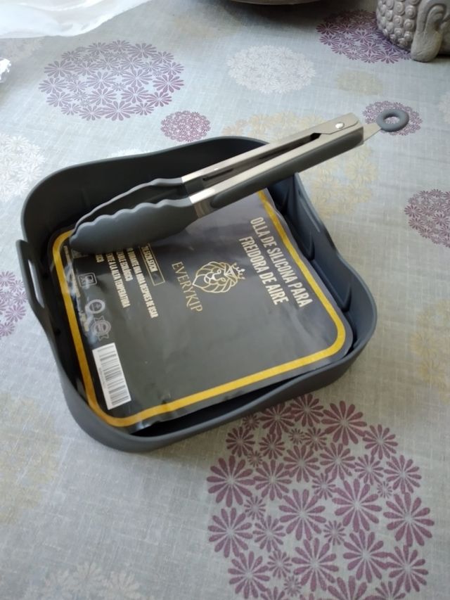 Olla de silicona para freidora de aire