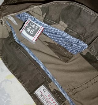 Vintage y2k cargo camouflage shorts unisex cotton