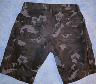 Vintage y2k cargo camouflage shorts unisex cotton