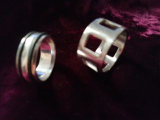 Anillos plata y pulsera
