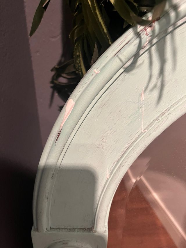 Espectacular espejo madera maciza