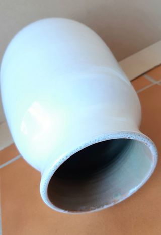 Jarrón Vintage Cerámica Andaluza