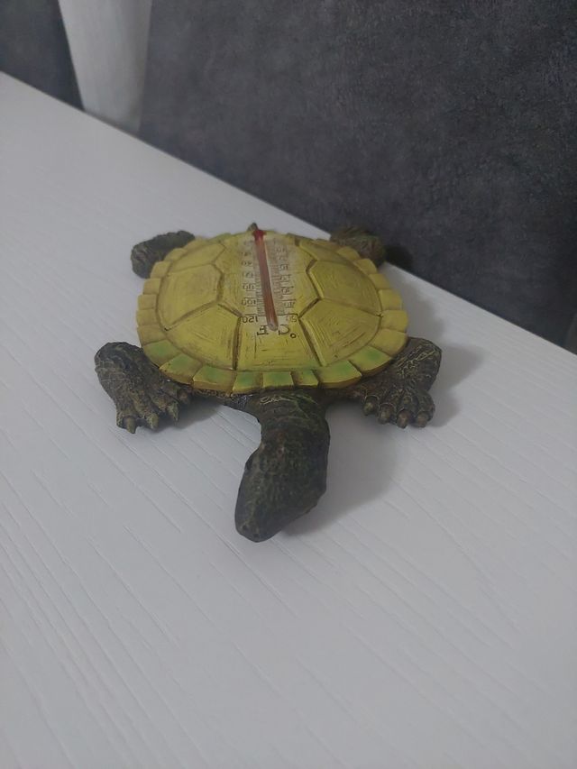 Termómetro SOLO decorativo para exteriores.