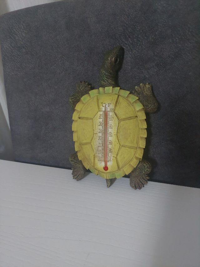 Termómetro SOLO decorativo para exteriores.