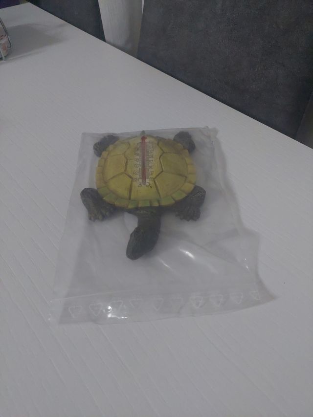 Termómetro SOLO decorativo para exteriores.