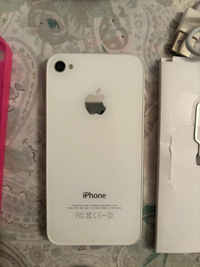 Iphone bianco 4 s