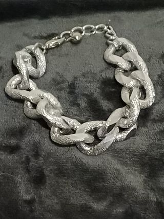 PULSERA DE ESLABONES BRILLANTES UNIDOS
