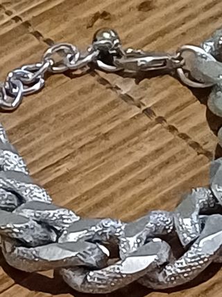 PULSERA DE ESLABONES BRILLANTES UNIDOS