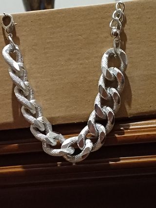 PULSERA DE ESLABONES BRILLANTES UNIDOS