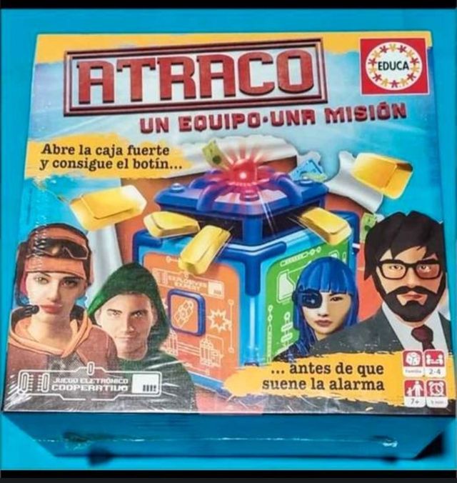JUEGO DE MESA "ATRACO".