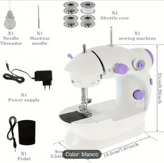 Maquina de coser portátil