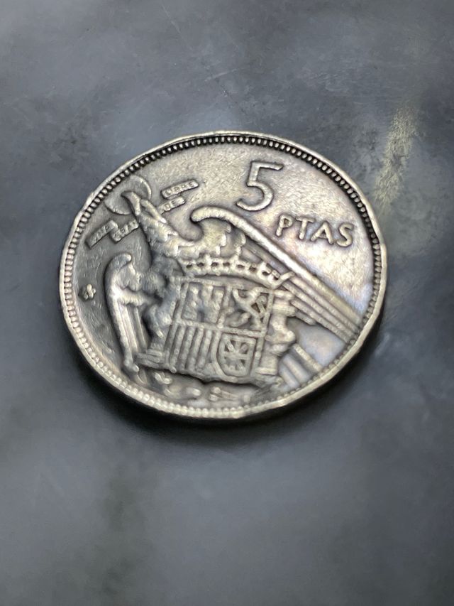 Moneda busto de franco