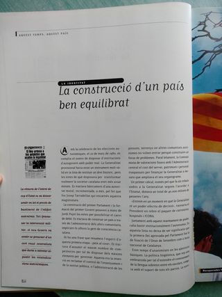 Aquest temps, aquest país Catalunya