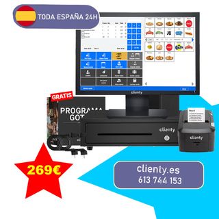 TPV completo, con acesorios completos