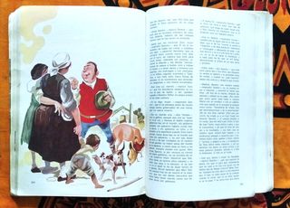 Lote 3 libros de Don Quijote de la Mancha