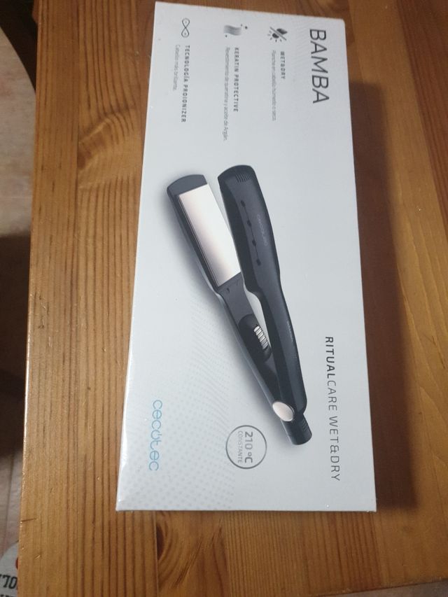 Plancha del pelo cecotec bamba