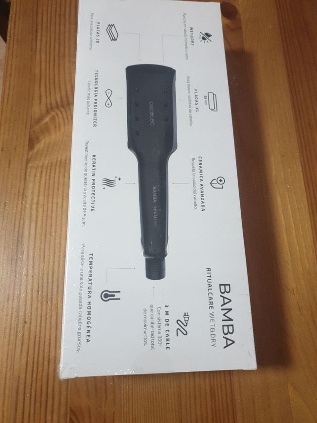 Plancha del pelo cecotec bamba