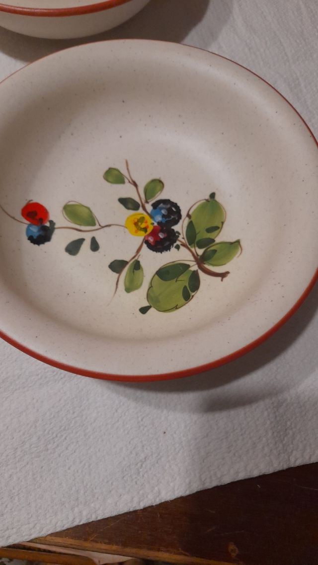 Piatti in ceramica rustica