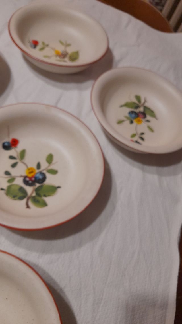 Piatti in ceramica rustica