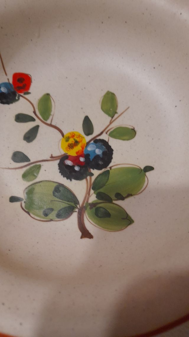 Piatti in ceramica rustica