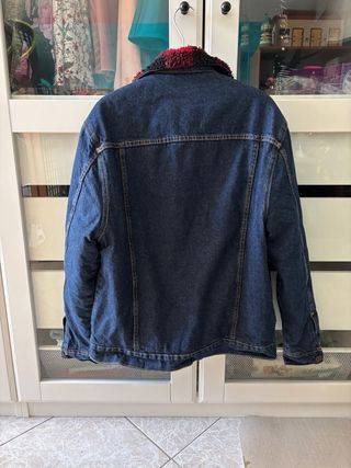 Giacca jeans imbottita