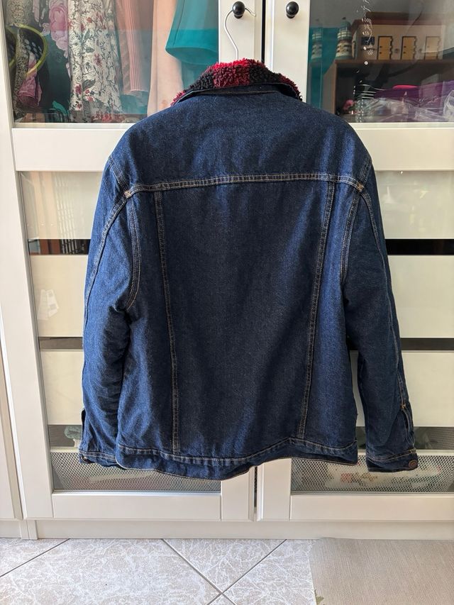 Giacca jeans imbottita