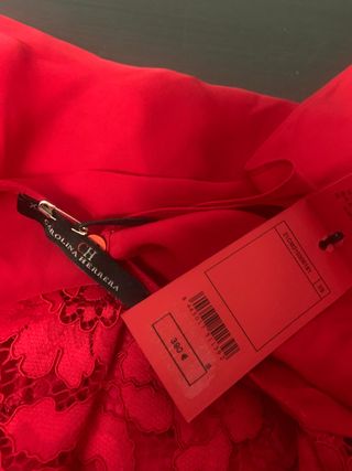 Blusa encaje Carolina Herrera