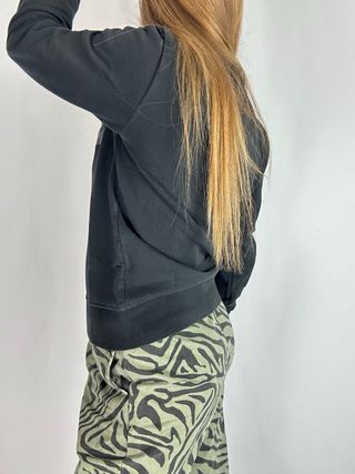 Felpa girocollo garzata Supreme tg.S