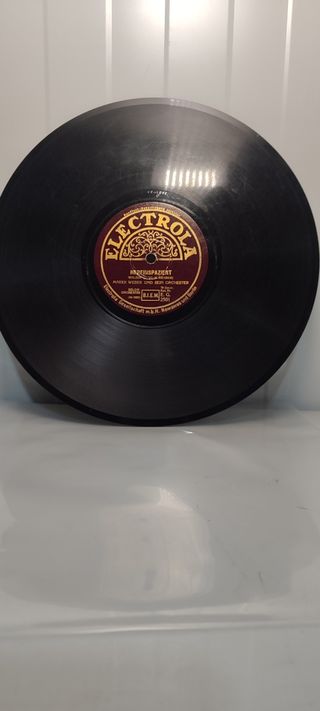 Disco pizarra 78rpm.