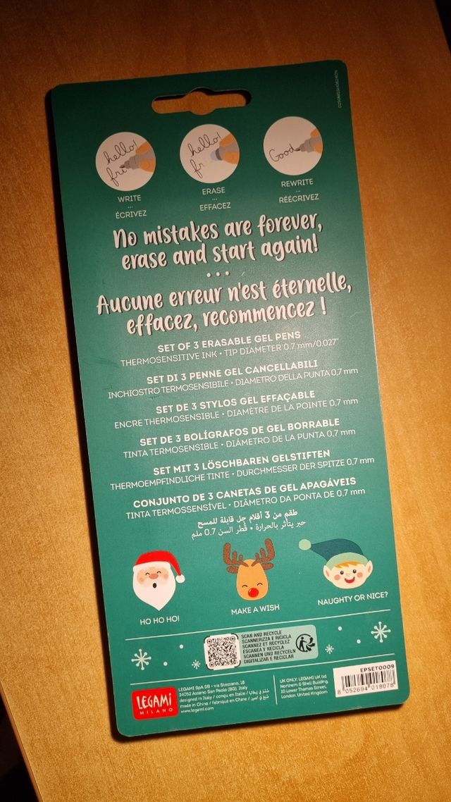 Set edição limitada legami 2024