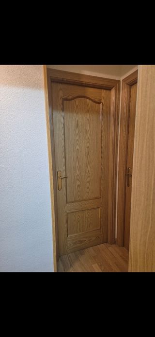 Puertas de madera roble