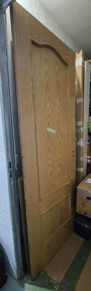 Puertas de madera roble