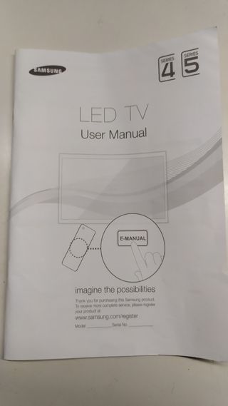 TV SAMSUNG 26" UE26D4003