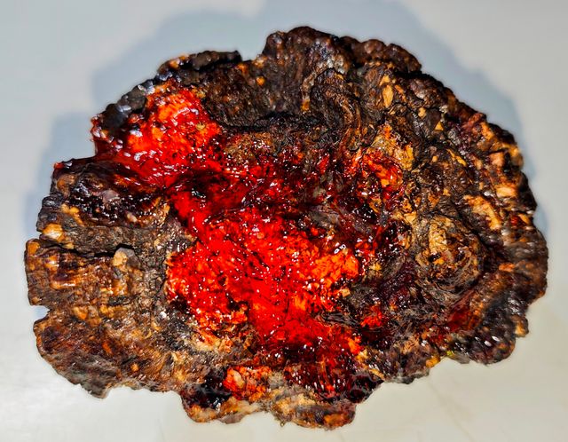 Gran cabujón AMBAR de Sangre HISPANO